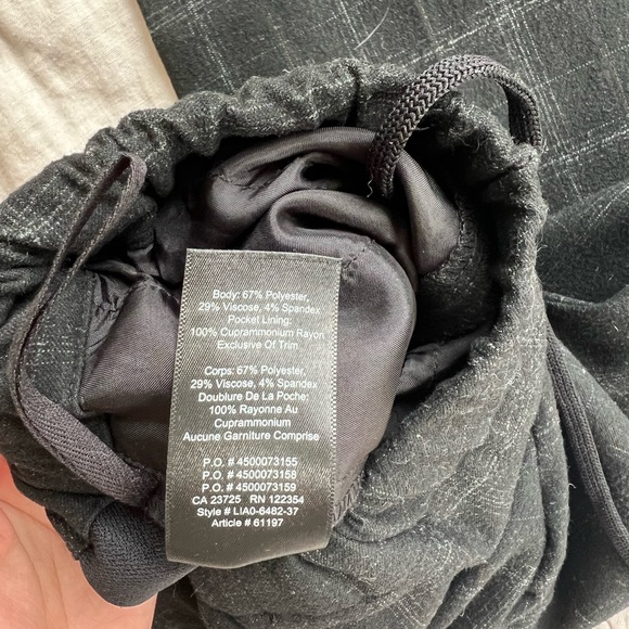 Babaton Jimmy Pant, Black Grid - Picture 6 of 6